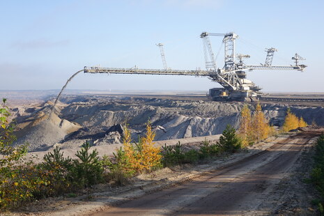 Absetzer der Förderbrücke F60